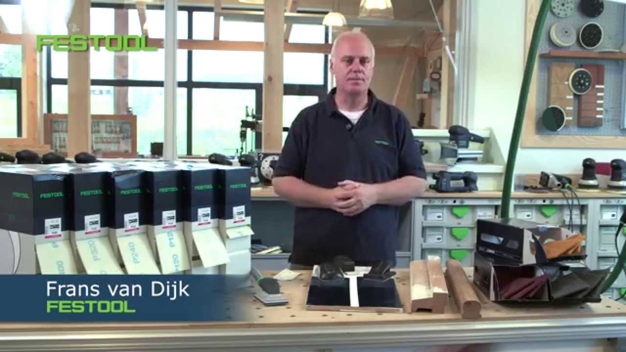 Handmatig schuren met Festool schuurblokken | Festool NL