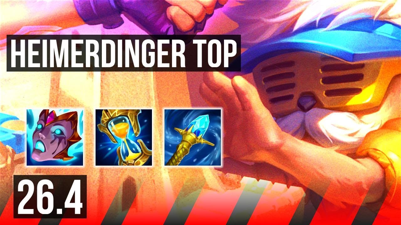 HEIMERDINGER vs IRELIA (TOP) | KR Master | 26.4