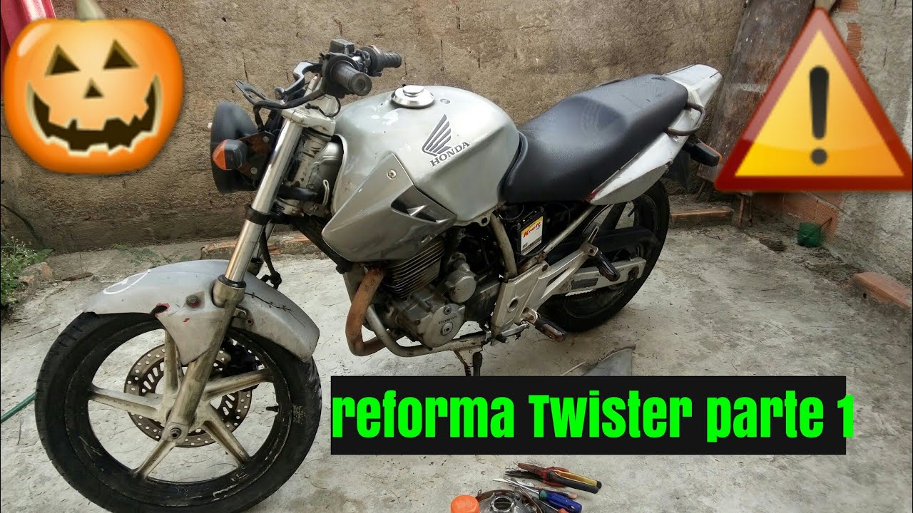 cbx Twister bala de prata ( parte 1  orçamento)