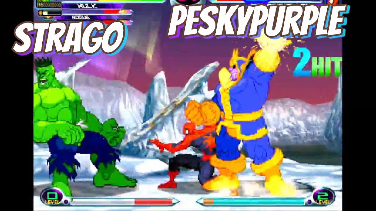 MvC2 (Steam) Peskypurple vs Strago FT 10 .:09.03.2026:.