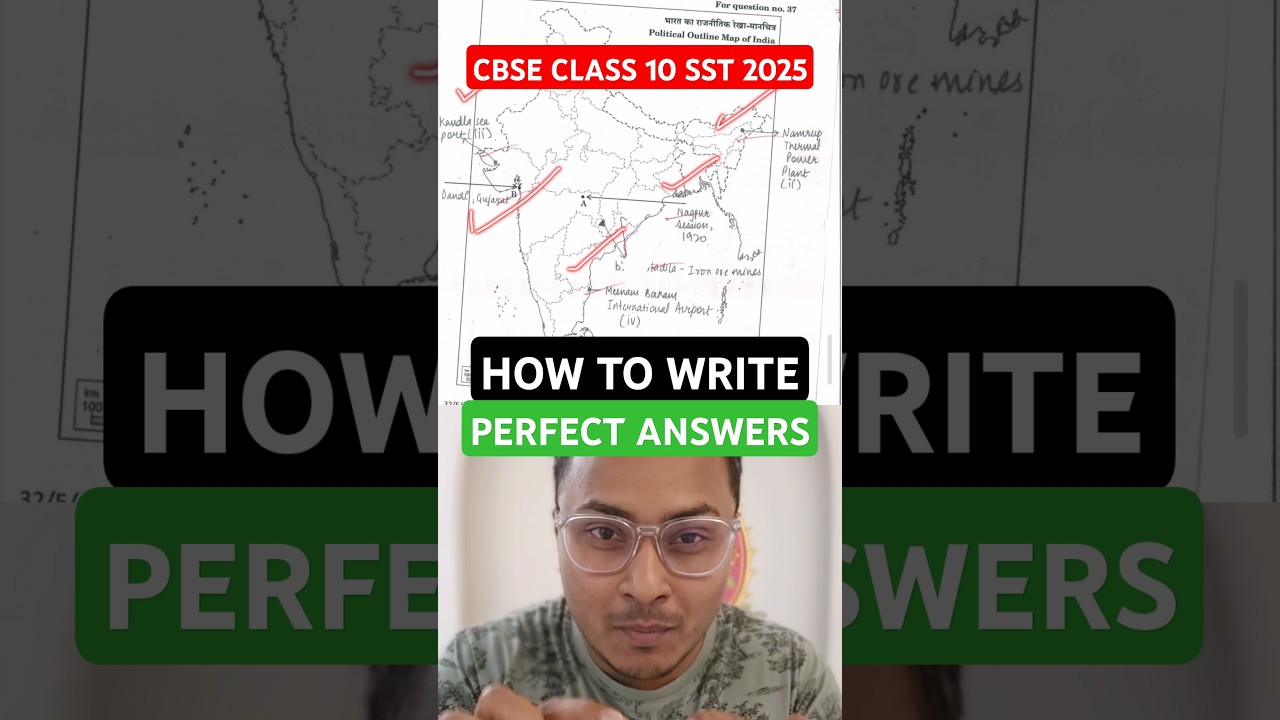 CBSE Class 10 SST Topper's Answer Sheet Analysis | Perfect Way To Write SST Answers #cbseclass10