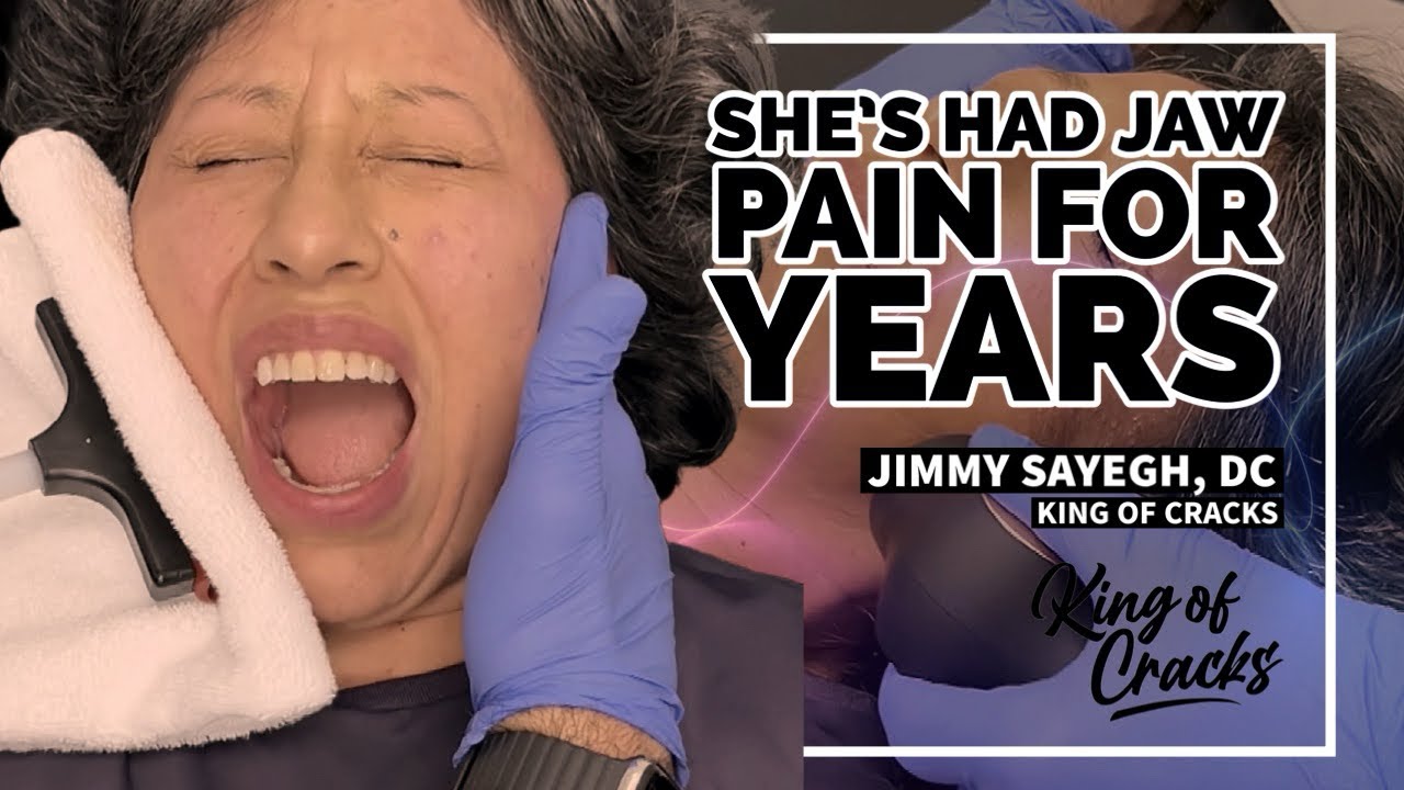 Jaw pain? Do you have TMJD? 😫 #kingofcracks #chiropractic #chiropractor #tmj #tmjdisorder #jawpain