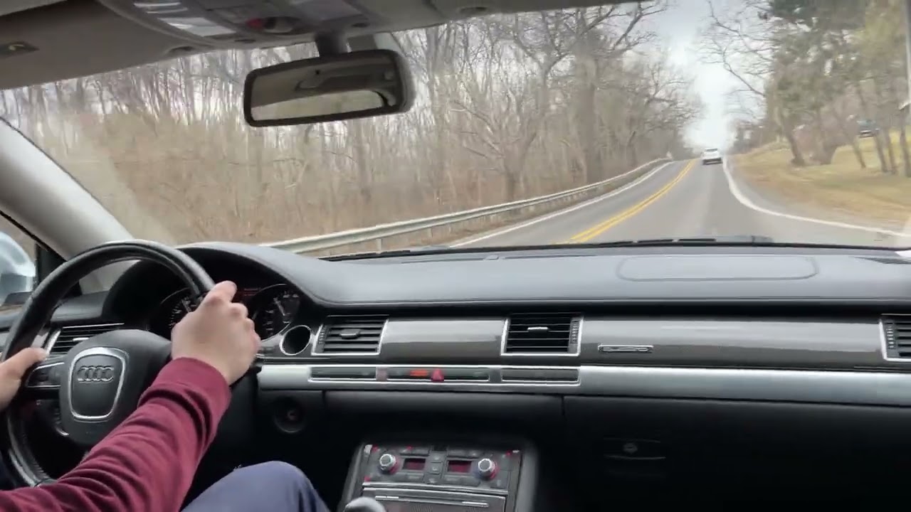 2008 Audi S8 114k Miles. Bring a Trailer - In Car Drive