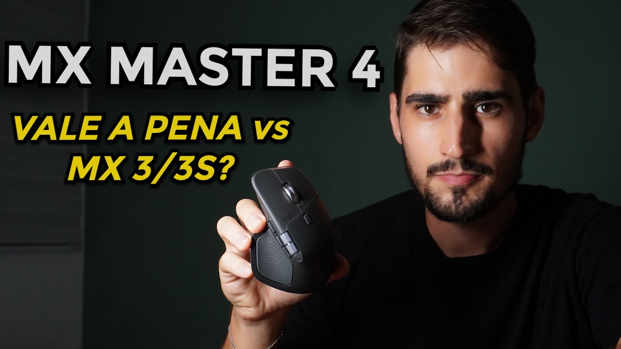 MX Master 4 - Vale a pena? (Review 🇧🇷)