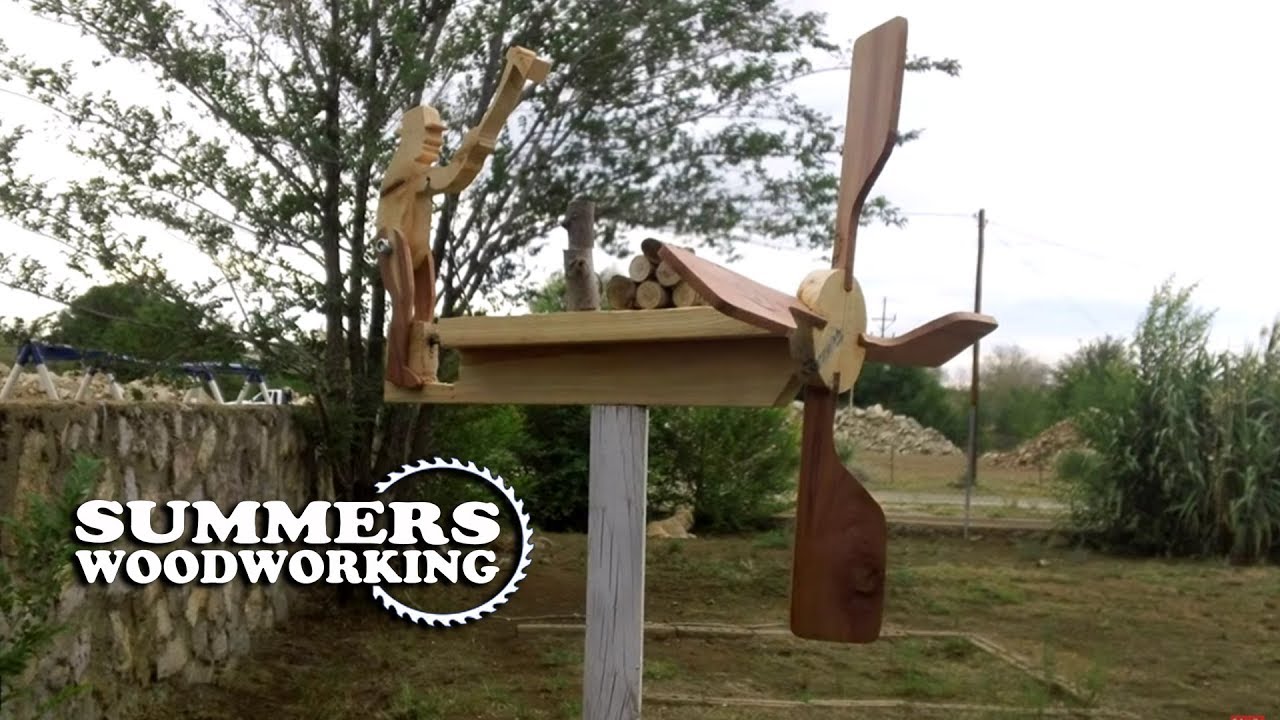 How To Make Whirligig Hub and Blades