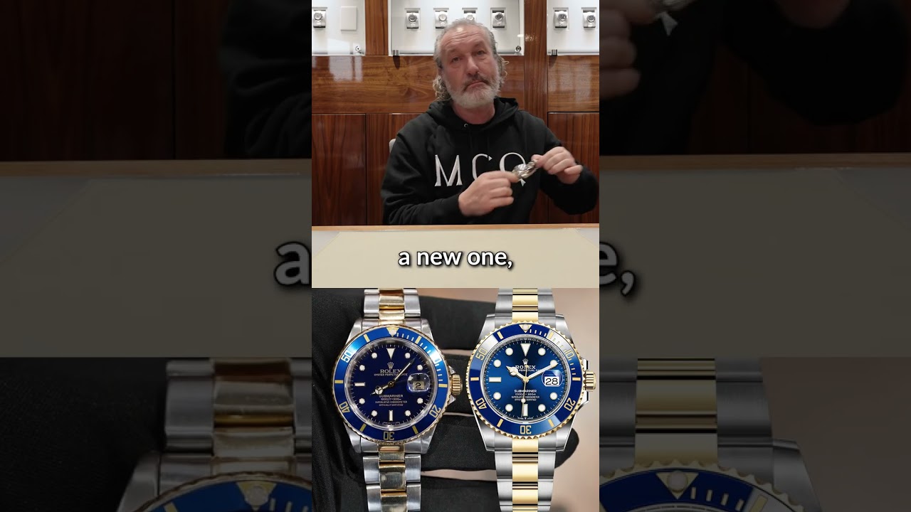 Older is Better Rolex Submariner 'Bluesy' Watchtrader #shorts