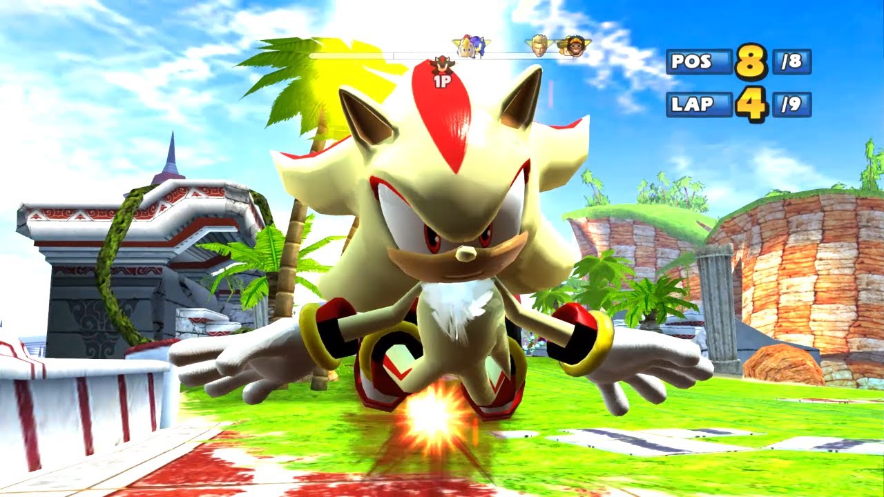 SHADOW Ocean Ruin 9 Laps Expert (Request) Sonic & Sega All-Stars Racing