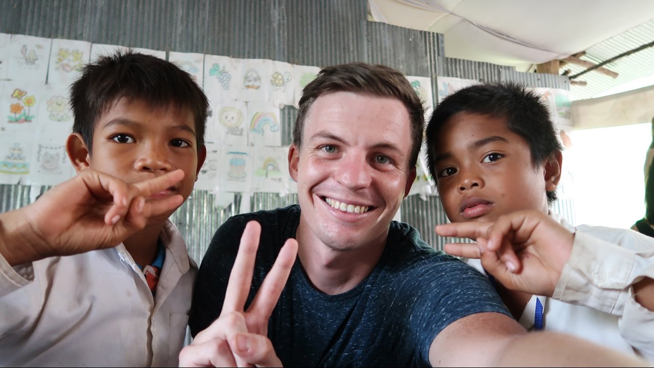 WE BUILT A PLAYGROUND IN RURAL CAMBODIA - Pt. 1