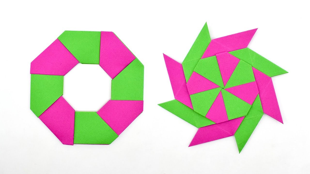 How to make a paper Transforming Star?