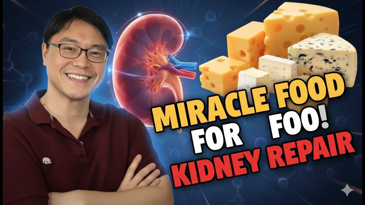 Top 4 Best Cheese 🧀✨ to Flush Out Toxins 🚰🧪 & Repair Kidneys 🩺⚡ Fast| Dr Jason Fung👨‍⚕️