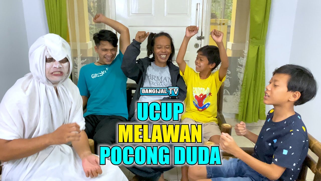 UCUP MELAWAN POCONG DUDA | BANGIJAL TV