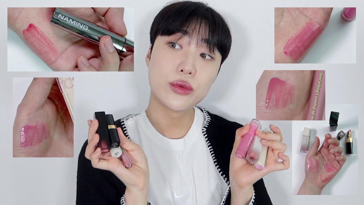 쿨톤 모여랏👋🏻 물빠진 딸기우유립.zip🍓 (청순립조합, n년차 틴트, 숨은 틴트 맛집, 올리브영틴트)