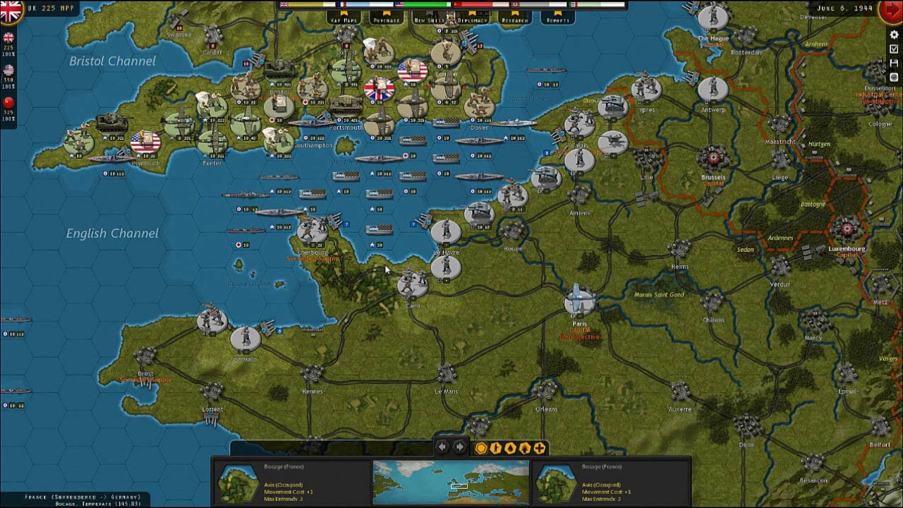 Strategic Command WW2: War in Europe - Learning the D Day
