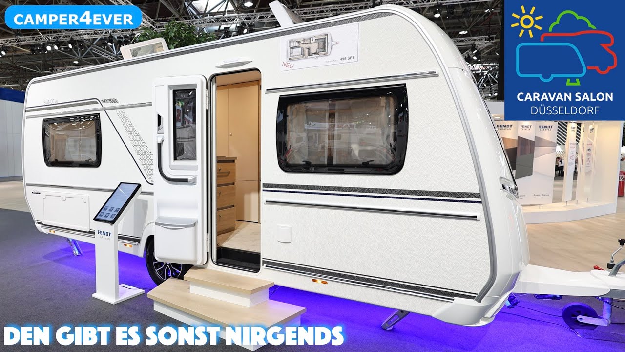 NEU 2025: Fendt Bianco Activ 495 SFE - das ist mal was anderes I Caravan Salon Düsseldorf
