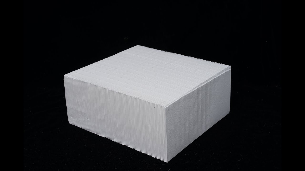 How to produce minipleat HEPA filter?