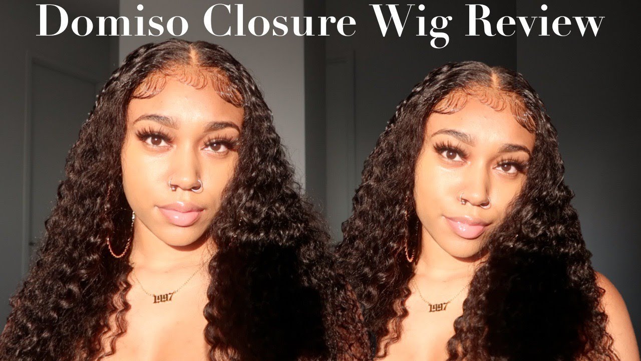 Domiso Deep Wave Closure Wig Review | Amazon Prime
