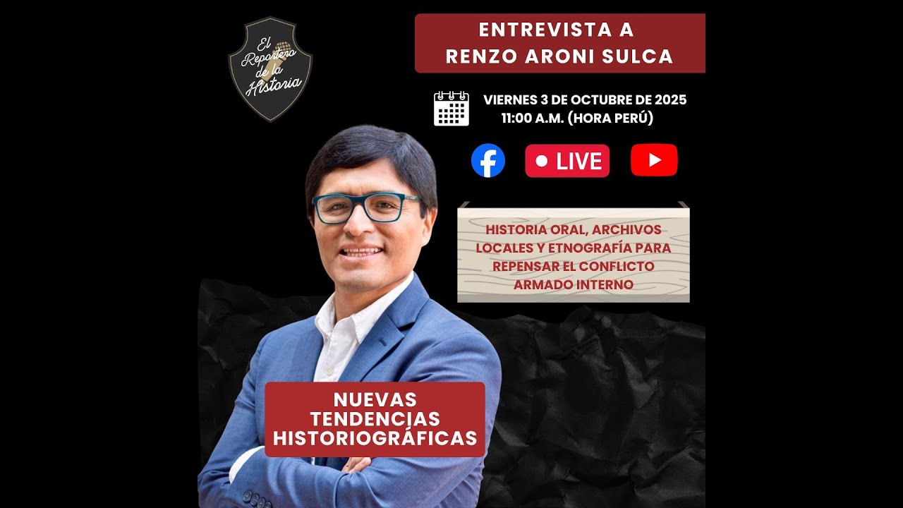 Entrevista Renzo Aroni || Historia oral, archivos locales y etnografía para repensar el CAI