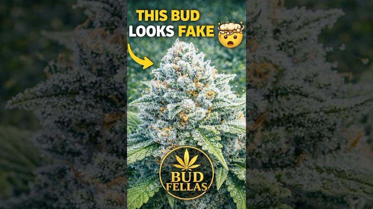 This Cannabis Bud Looks Fake
