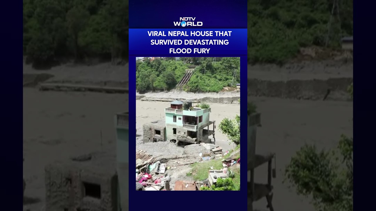 Nepal Floods: Viral House Stands Strong Amid Devastating Flash Floods