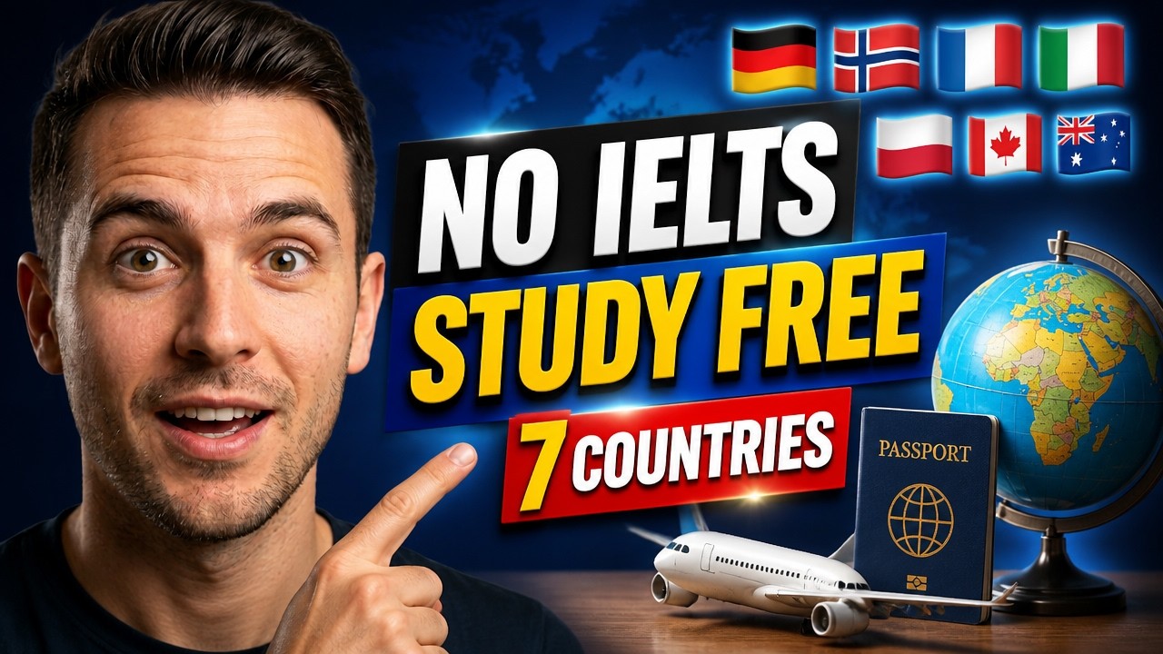 Учитесь БЕСПЛАТНО без IELTS в 2026 году: 7 стран, которые вас примут.