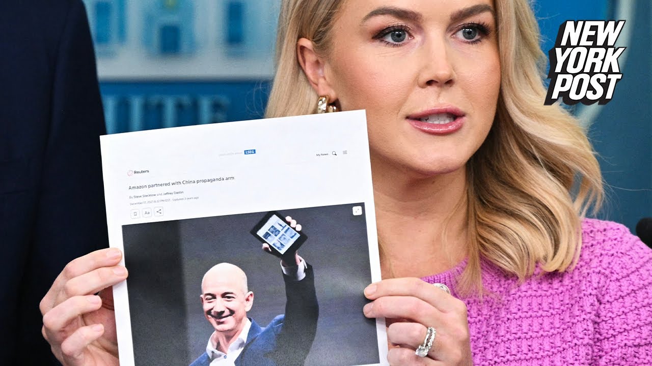 Karoline Leavitt: 'Amazon has partnered with a Chinese propaganda arm'