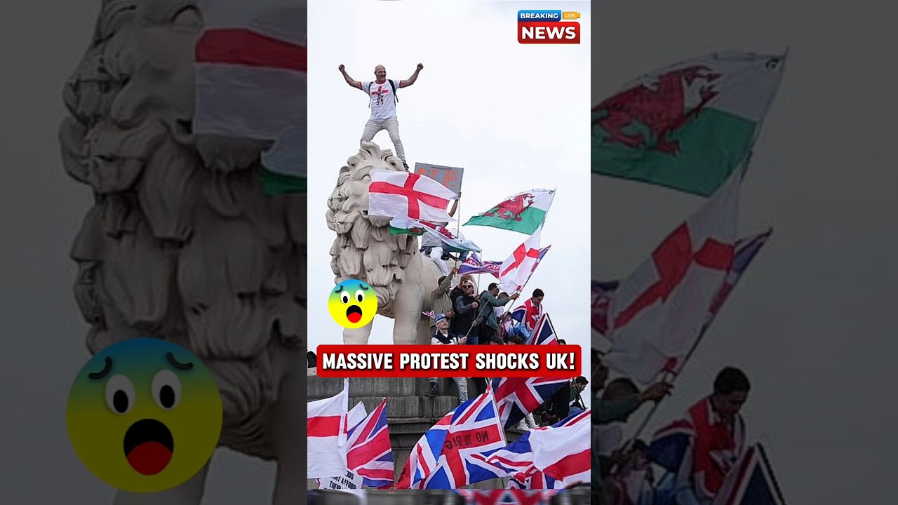 100,000 Join London March Led by Tommy Robinson 🔥😱 Breaking News 
