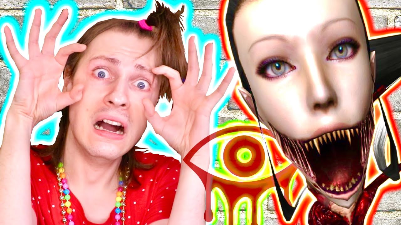 LE RETOUR DE LA TÊTE VOLANTE ET DES YEUX BIZARRES ! EYES THE HORROR GAME Jeu Gratuit Nadège Candle