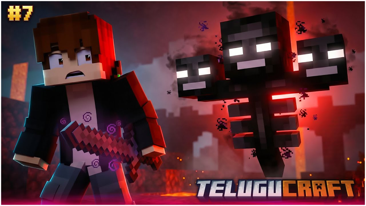 Summoning the Wither on Our SMP Was a HUGE Mistake | #7 | TeluguCraft Smp | The Music Boy