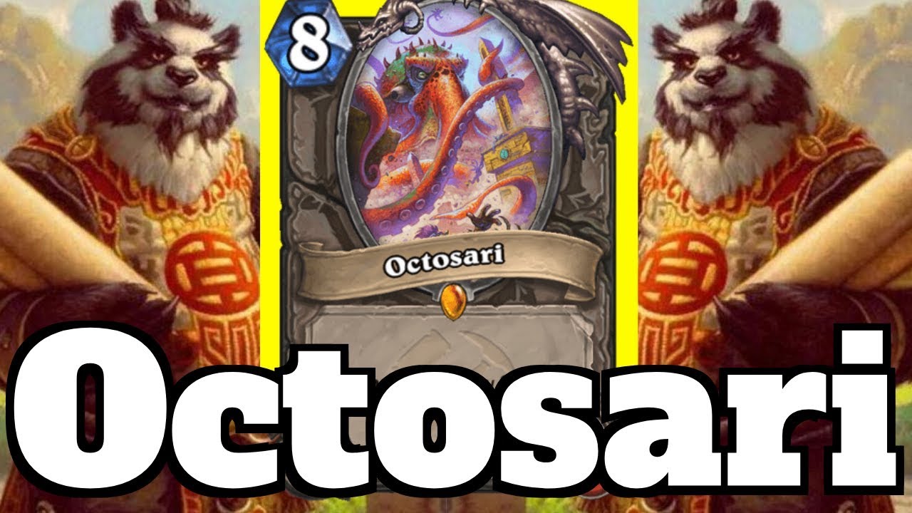 Make the Opponent Draw 24 CARDS!? Triple Octosari Combo! | Hearthstone