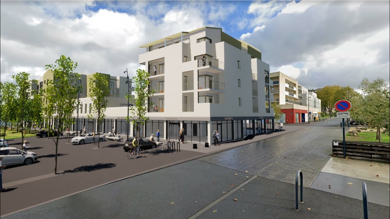 Allonnes : le chantier du centre-ville se dévoile