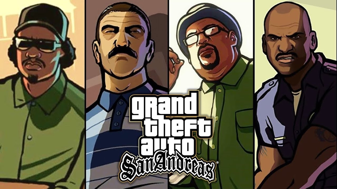 GTA SAN ANDREAS REMASTERED - Все боссы // Все боссы HD