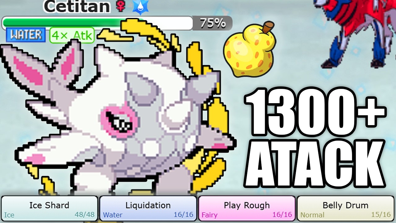 2000+ We hit TOP 10 on the OU Ladder with Belly Drum CETITAN. Pokemon Scarlet and Violet