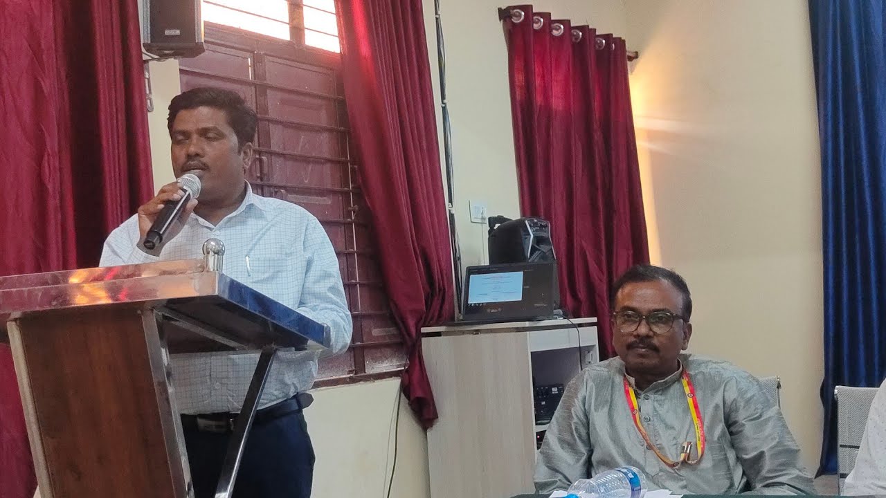 Presidential speech of Dr. Pandit B K principal of GFGC SEDAM 