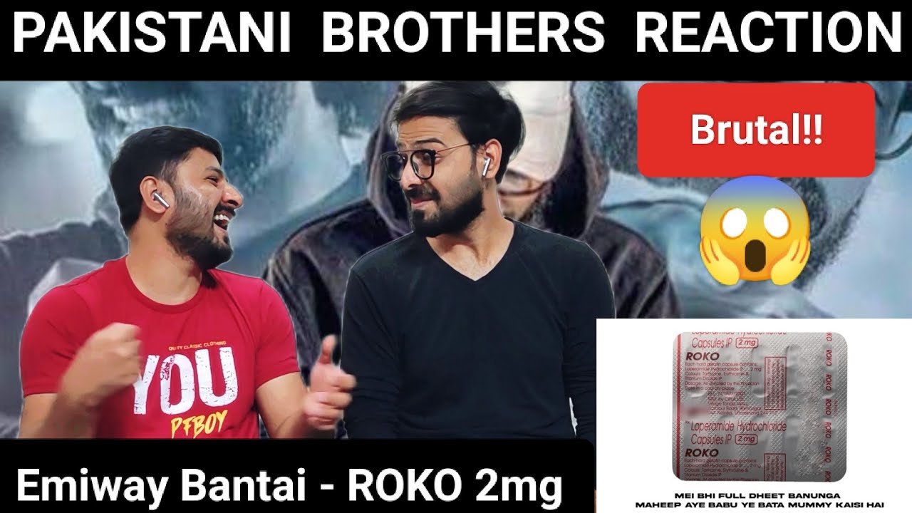 EMIWAY BANΤΑΙ - ROKO 2MG (PROD BY ANGAD WAV) OFFICIAL AUDIO - Pakistani Brothers Reaction