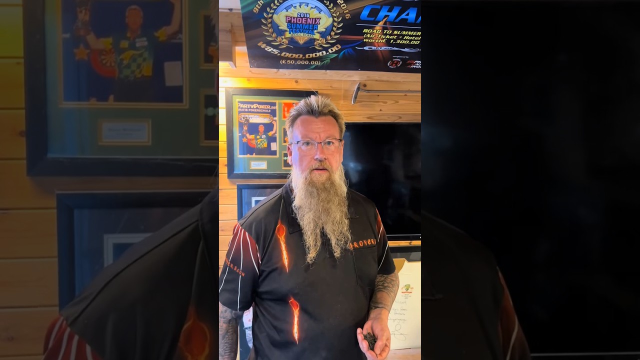 САЙМОН УИТЛОК | Как сделать точки крепления Allen Key #darts #pdc #simonwhitlock #dartpoints #dar...