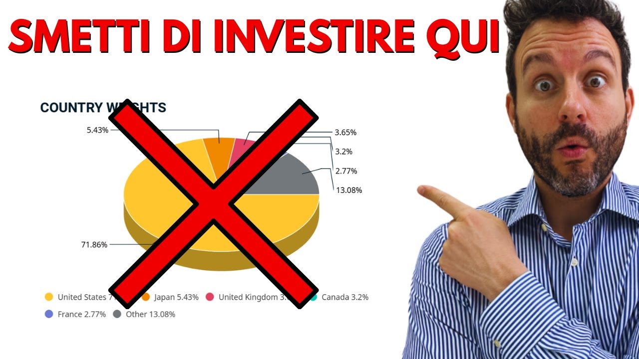 SMETTI (subito) DI USARE L'INDICE MSCI World per il tuo PIANO D'ACCUMULO