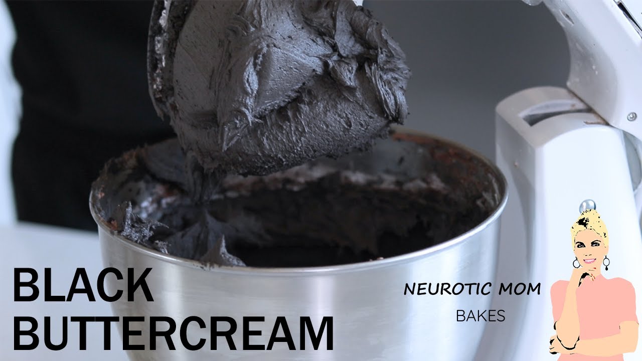 How to Make Chocolate and Black Icing | Buttercream Recipe