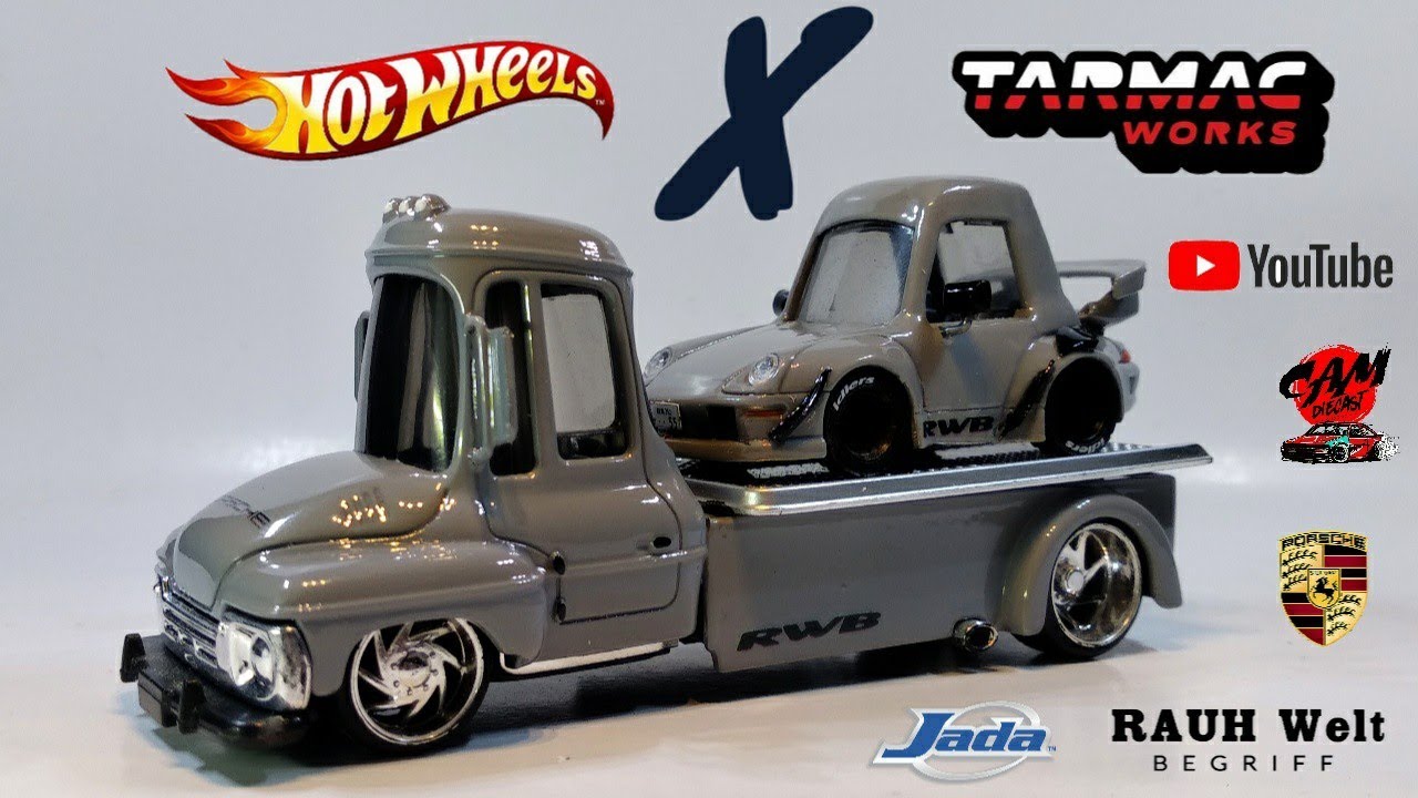 HOW TO CUSTOM PORSCHE MANGA with HOTWHEELS X TARMACWORK