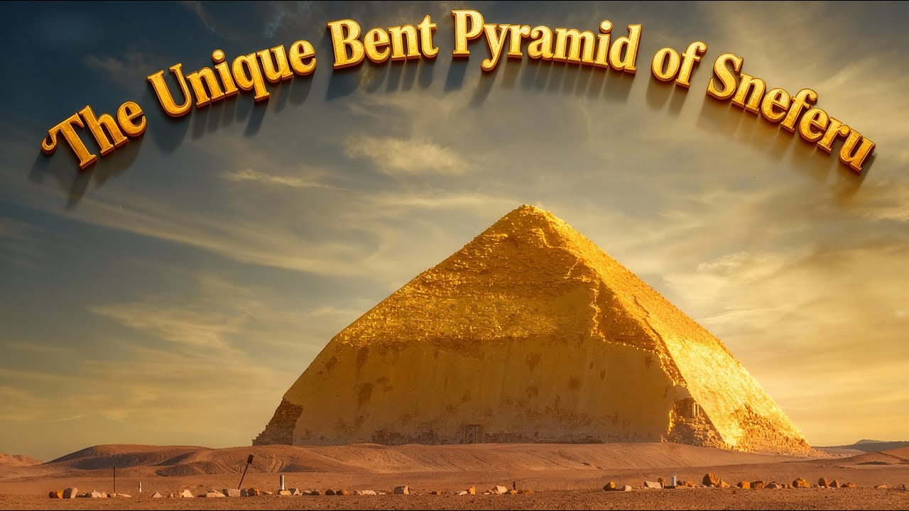 The Bent Pyramid: Sneferu's Crucial Mistake That Revolutionized Pyramid Building (Egypt Documentary)
