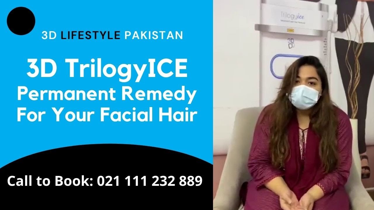 3D Trilogy ICE - Permanent Remedy For Your Facial Hair