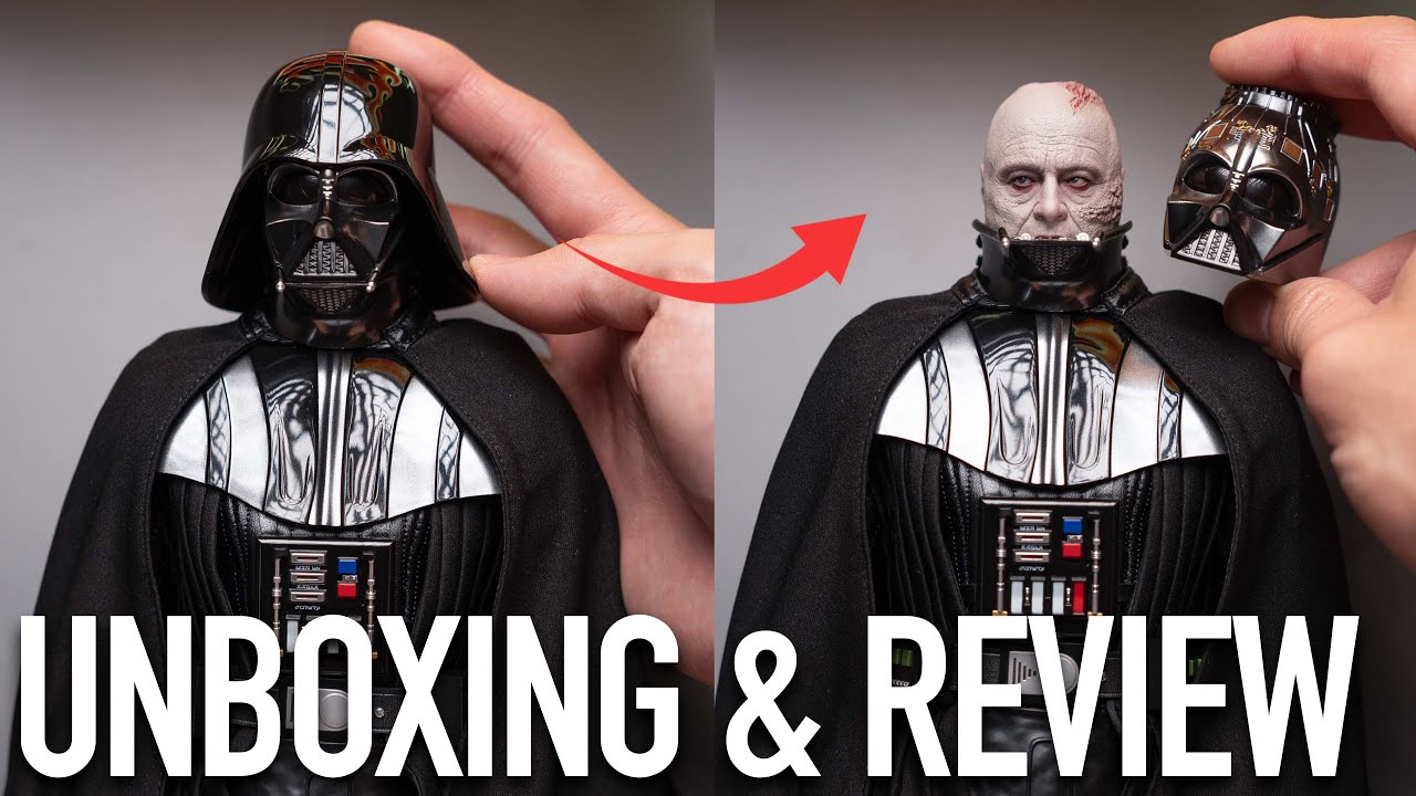 Hot Toys Return of the Jedi Darth Vader Deluxe Version Unboxing & Review