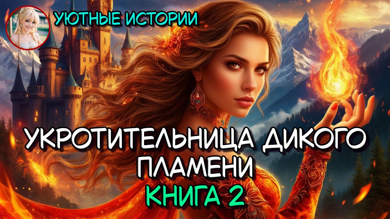 УКРОТИТЕЛЬНИЦА ДИКОГО ПЛАМЕНИ КНИГА 2 💞 РОМАНТИЧЕСКОЕ ФЭНТЕЗИ 💞 ПОПАДАНКА, РОМАНТИКА, ВОЛШЕБНИЦА