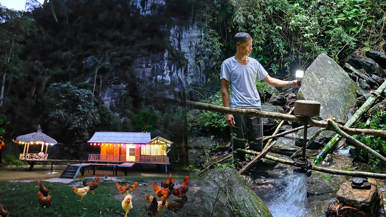 CEO Leaves City for Forest: BuildsGenerator & Turns Abandoned House IntoSelf-Sufficient Home 