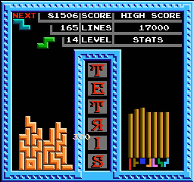 Tetris (tengen) (NES / Nintendo) - Demo