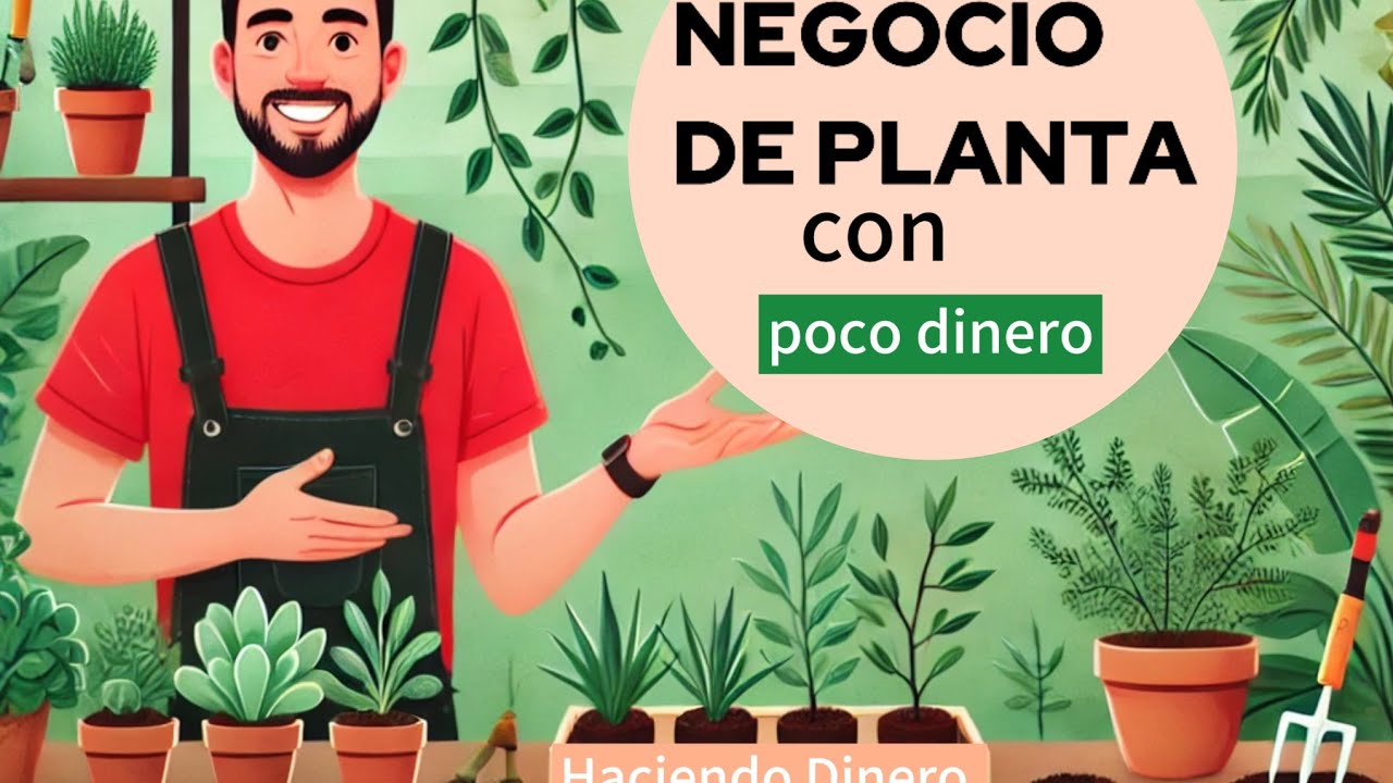 &iquest;C&oacute;mo empezar un negocio de plantas desde casa con poco dinero? (Paso a paso)parte 1