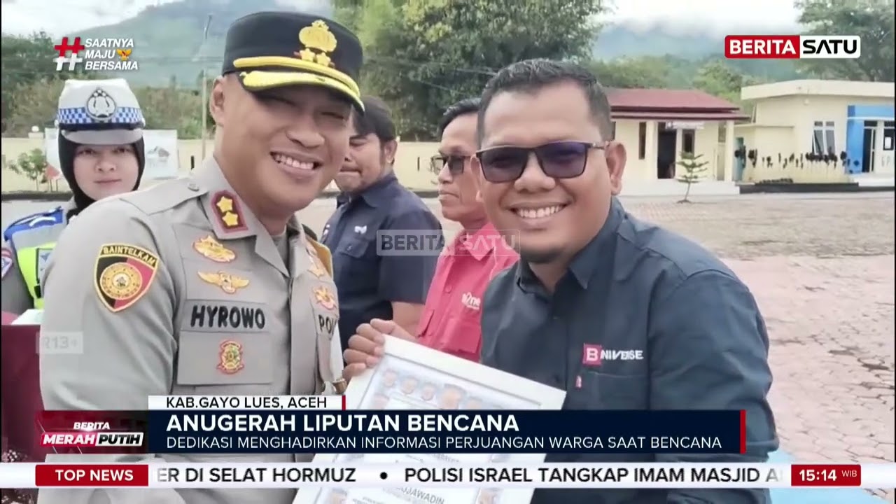 Kontributor Beritasatu Raih Penghargaan Terkait Pemberitaan Bencana di Gayo Lues #beritasatu