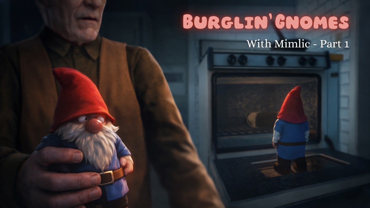 We ROB a House as EVIL Gnomes… and It Goes HORRIBLY Wrong | Burglin’ Gnomes Part 1