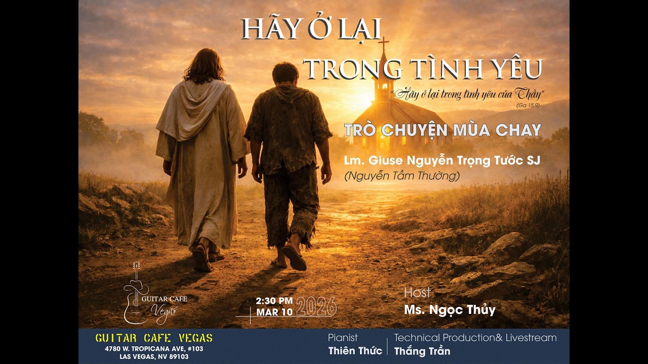 Mùa Chay Với Lm. Nguyễn Tầm Thường | Hãy Ở Lại Trong Tình Yêu |  Mùa Chay 2026 #mùachay #talkshow