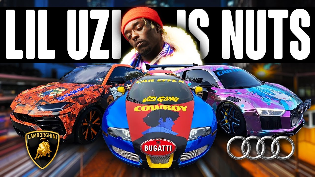 Lil Uzi Vert's Anime Car Collection