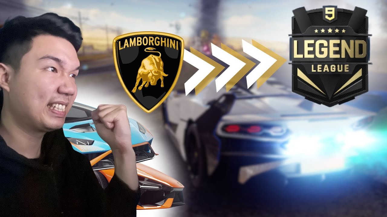 LAMBORGHINI CHINH PHỤC RANK LEGEND | Asphalt 9